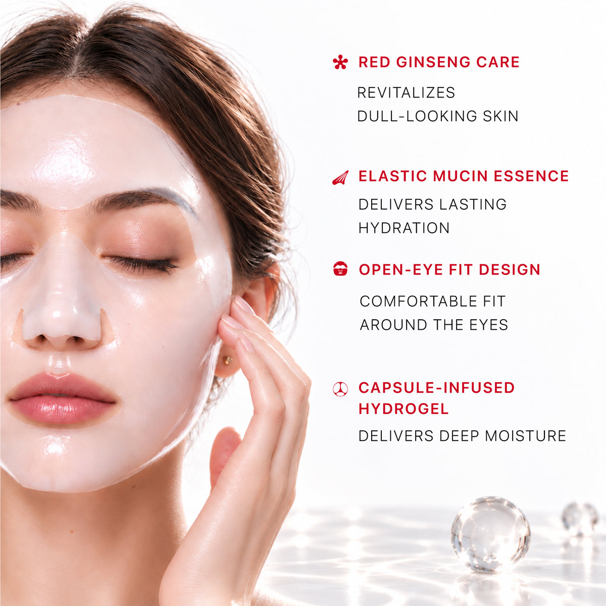Revitalizing Glow Hydrogel Mask