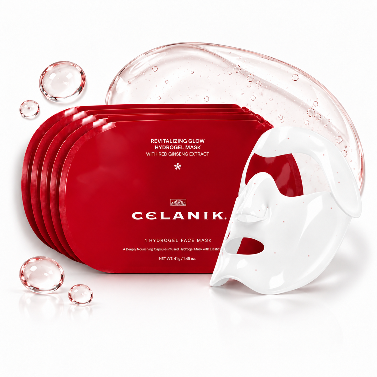 Revitalizing Glow Hydrogel Mask